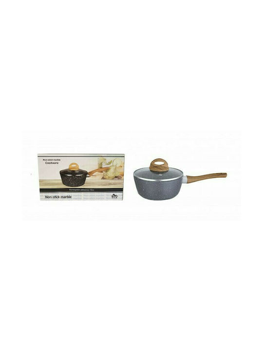 TnS Marble Κατσαρολάκι Γάλακτος από Αλουμίνιο 18cm