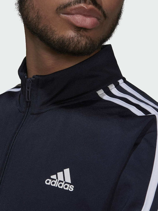 Essentials Warm-up 3-Stripes Мъжко Горнище На Анцуг Track Jacket Тъмносин