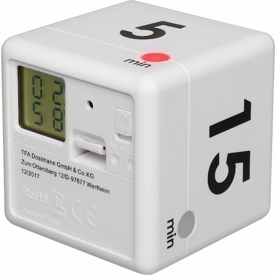 TFA Ψηφιακό Χρονόμετρο Κουζίνας Tea Timer Cube