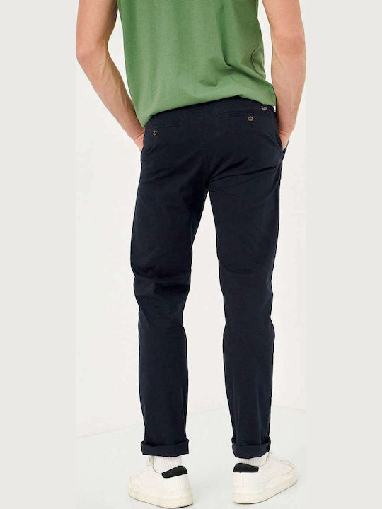 Hose Chino Elastisch Navy Blue