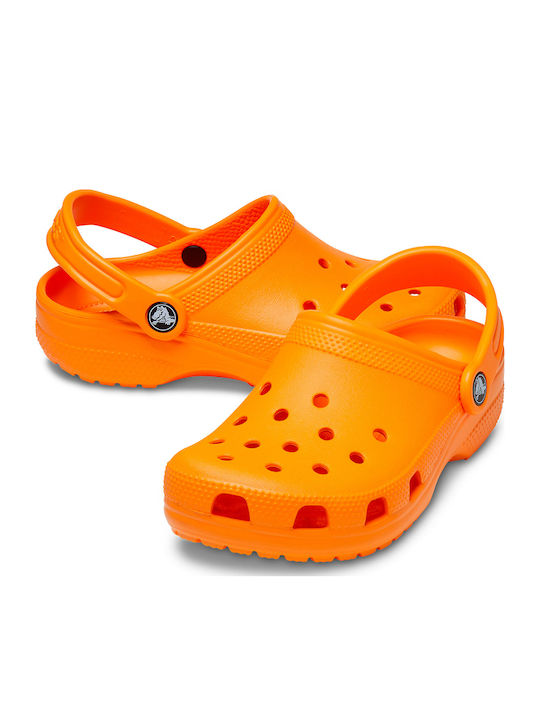 Children's Anatomical Beach Shoes Orange