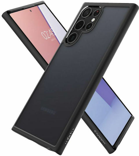 Spigen Ultra Hybrid Plastic / Silicone Back Cover Frost Black (Galaxy S22 Ultra 5G)