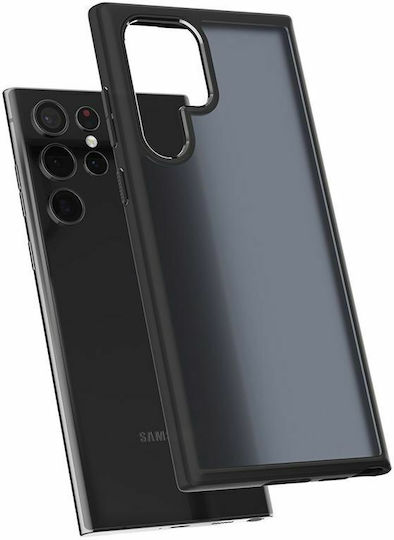 Spigen Ultra Hybrid Plastic / Silicone Back Cover Frost Black (Galaxy S22 Ultra 5G)