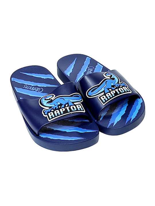 Cubanitas Kids' Slides Blue