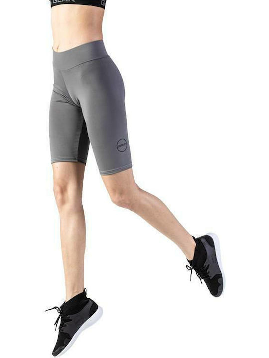 Up + Fit Performance 17-29036 Women's Bike Training Legging High Waisted Charcoal