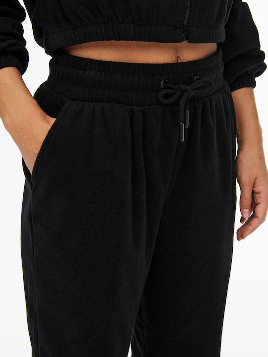 Sweatpants Jogger Fleece Black