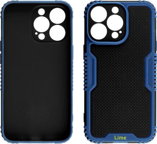 Lime Armadillo Camera Guard Back Cover Πλαστικό Μπλε (iPhone 13 Pro Max)