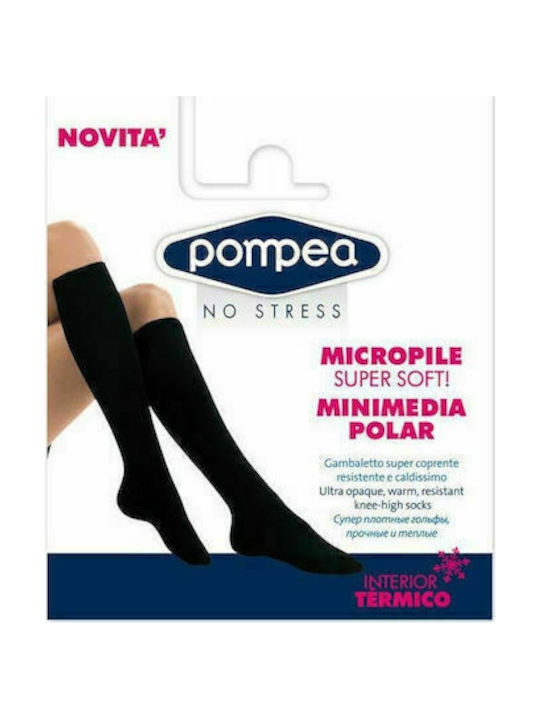 Pompea Women's Socks Opaque Gray