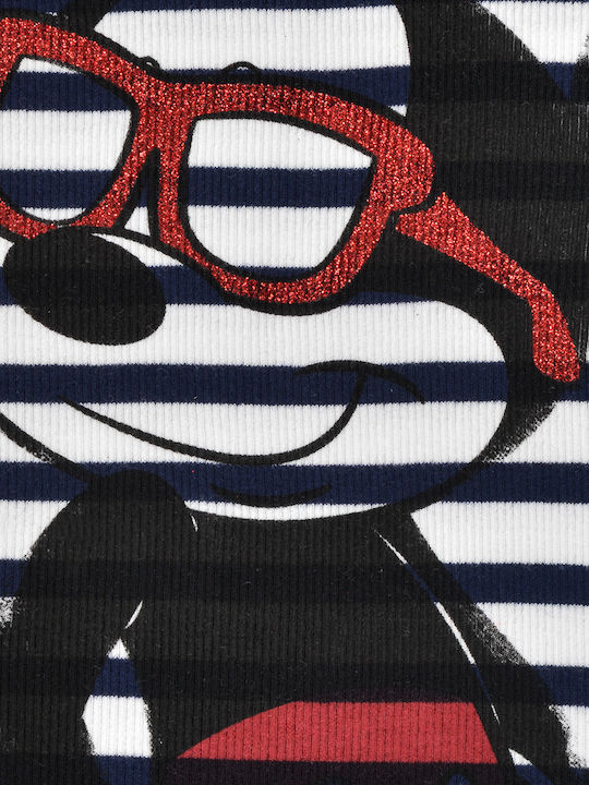 Kinder-T-Shirt Mehrfarbig Mickey Sunglasses