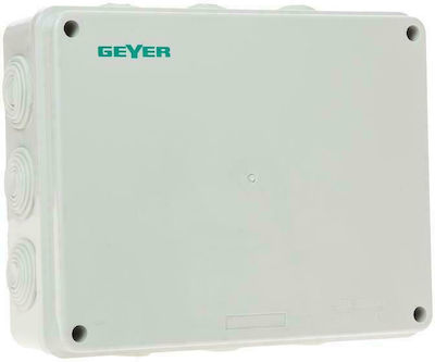 Geyer External Mount Electrical Box Branching Waterproof IP65 in White Color VAS255200