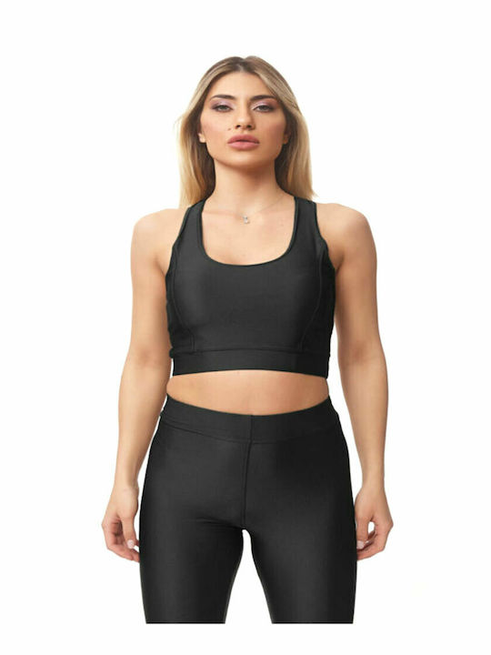 Women's Sports Bra without Padding Black