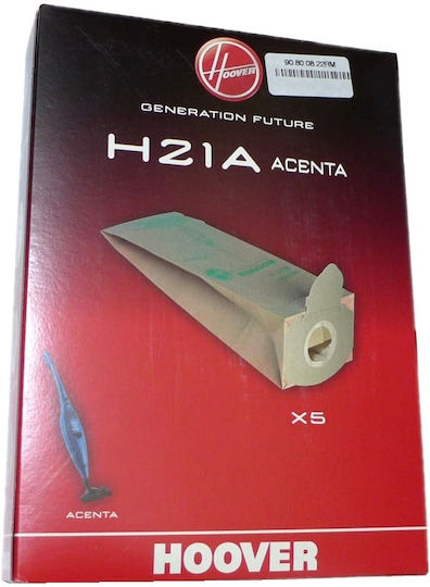 Hoover H21A Σακούλες Σκούπας 5τμχ Συμβατή με Σκούπα Hoover