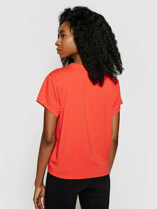 DKNY Women's Athletic T-shirt Red