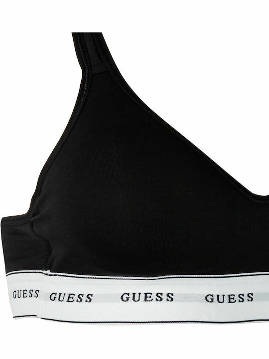 Carrie Women's Bra without Padding Black