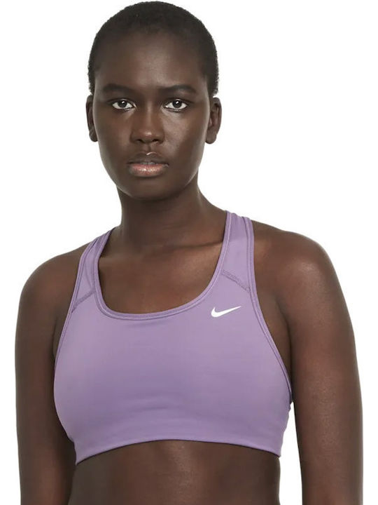 Swoosh Γυναικείο Αθλητικό Μπουστάκι Μωβ