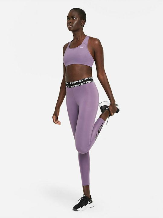 Swoosh Γυναικείο Αθλητικό Μπουστάκι Μωβ