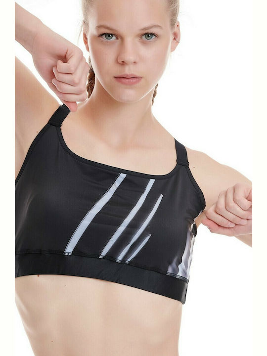 Iconic Frauen Sport-BHs Sport-BH Schwarz