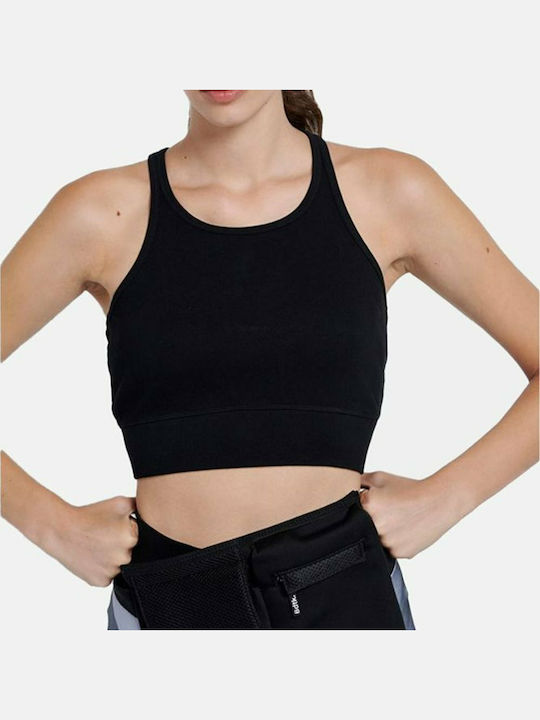 Women's Sports Bra without Padding Black