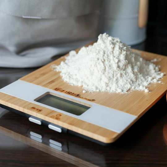 First Austria Digital Kitchen Scale Up To 5kg Brown