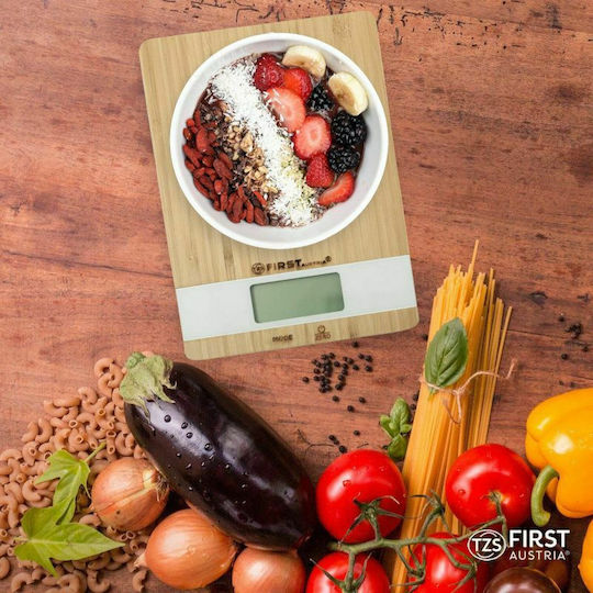 First Austria Digital Kitchen Scale Up To 5kg Brown