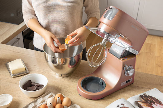 Sencor Stand Mixer 1000W with Stainless Mixing Bowl 4.5lt