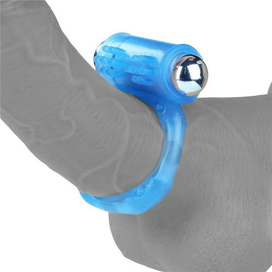 Lovetoy Lumino Play Vibrating Cock Ring Schwanz Blue