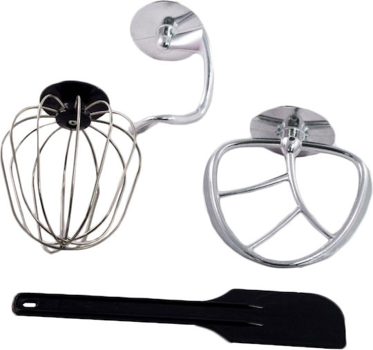 Royalty Line Stand Mixer 1900W with Stainless Mixing Bowl 6.5lt