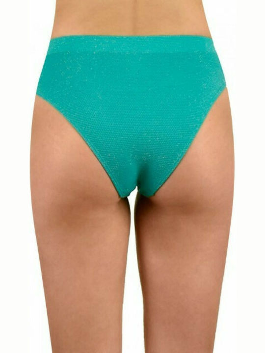 Bluepoint Bikini Slip High Waist Turquoise