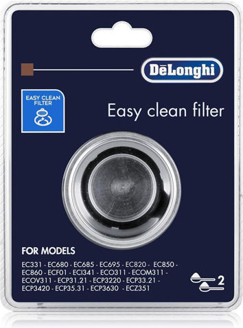 Espresso Coffee Maker Measuring Filter Delonghi Original Double Dose