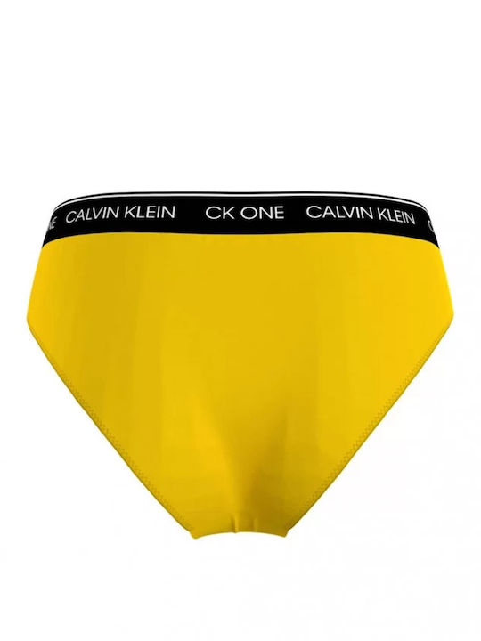 Bikini Slip High Waist Yellow
