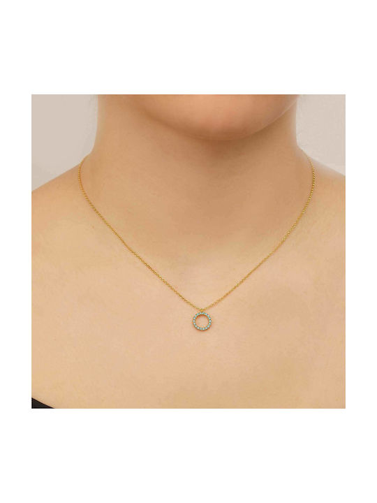 Excite-Fashion Elegant Essence Necklace Geometric from Silver with Zircon