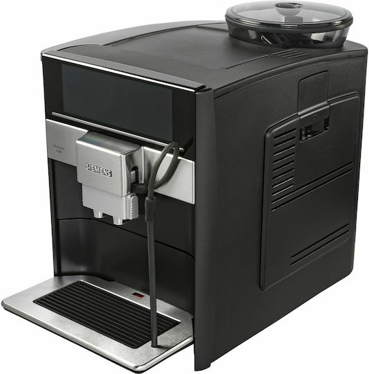 Siemens Eq.6 Plus S500 Automatic Espresso Coffee Machine 1500W Pressure 19bar with Grinding Mill Black TE655319RW