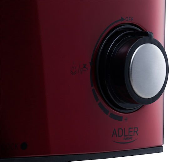 Adler AD4404R Espressomaschine 850W Druck 15bar Rot