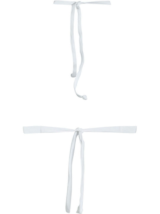 Bluepoint Bikini Τριγωνάκι με Ενίσχυση Λευκό