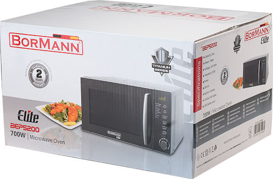 Bormann Elite BEP5200 Microwave Oven 20lt Black