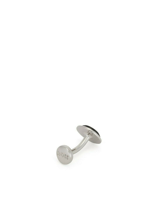 Hugo Boss Cufflinks of Silver Black