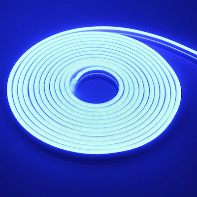 Wasserdicht Neon Flex LED Streifen Versorgung 12V mit Blau Licht Länge 5m