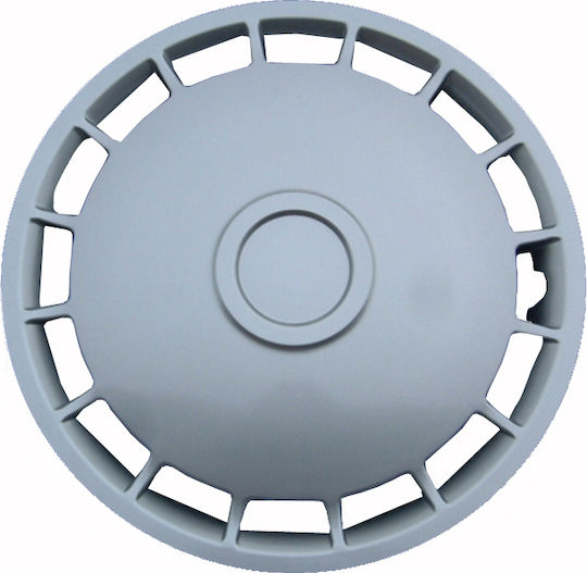 Auto Gs Car Hubcap Set ΚΤ-135 15" 4pcs Silver