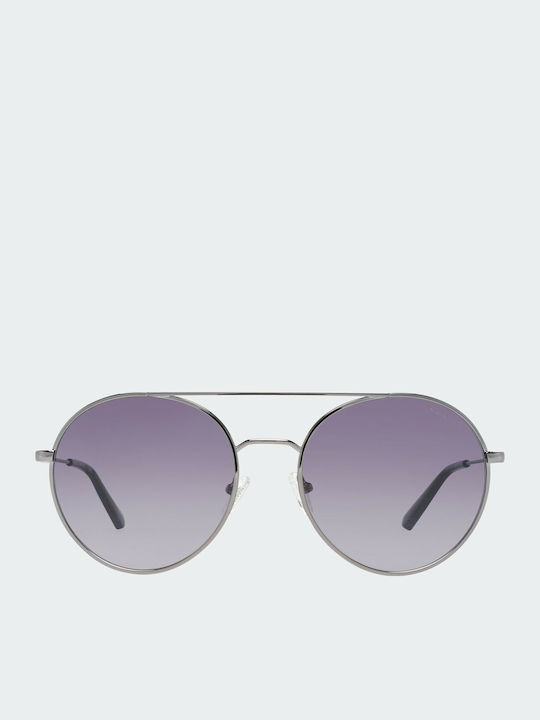 Gant Men's Sunglasses with Silver Metal Frame GA7117 08B