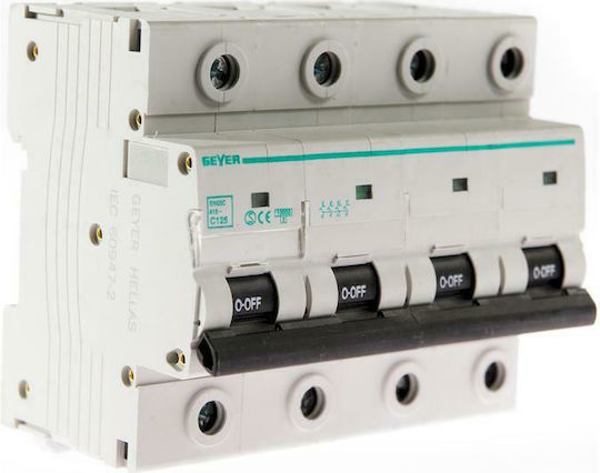 Geyer Siguranță automată 125A Tetrapolară AC EH425C