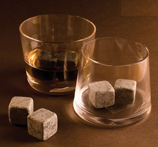 Whisky Stones Διακοσμητικά Παγάκια Πέτρινα 9τμχ