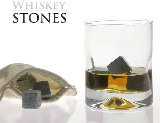 Whisky Stones Διακοσμητικά Παγάκια Πέτρινα 9τμχ