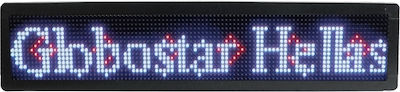 GloboStar Rolling LED Signs Double Sided Waterproof 100x20cm RGB