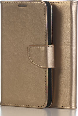 Synthetic Leather Book Gold (Redmi Note 7 / 7 Pro)