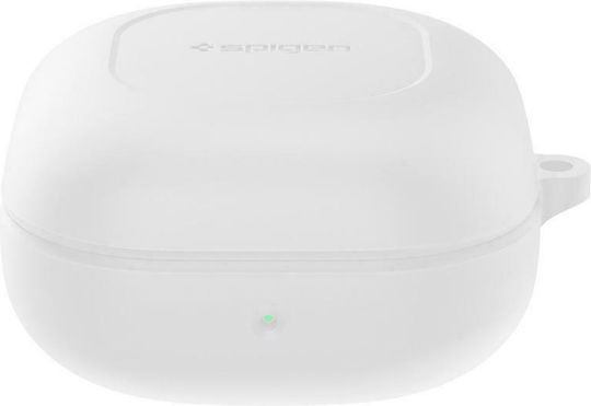 Spigen Silicone Fit Husă cu cârlig în culoarea Alb pentru Galaxy Buds Live / Pro