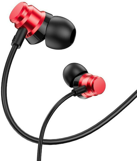 Borofone BM62 Prosperity Безжични Стерео с жак 3.5mm Червен