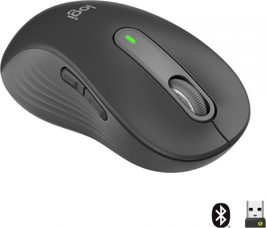 Logitech Signature M650 L Ασύρματο Bluetooth Ποντίκι Graphite