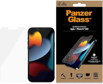 PanzerGlass Antibacterial Tempered Glass (iPhone 14 Plus / 13 Pro Max)