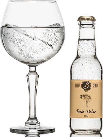 Three Cents Tonic Water με Ανθρακικό σε Φιάλη 200ml