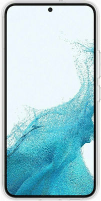 Samsung Clear Cover Umschlag Rückseite Silikon Transparent (Galaxy S22 5G) EF-QS901CTEGWW